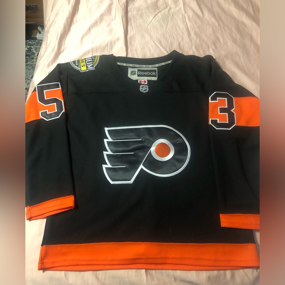 NHL PHILADELPHIA FLYER #53 (SHAYNE GOSTISBEHERE) JERSEY STADIUM SERIES
